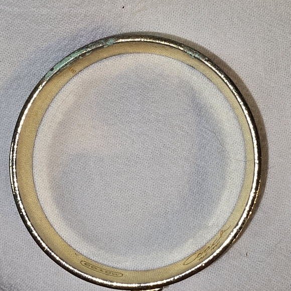 Coach Green and Blue Enamel Bracelet - Picture 10 of 12